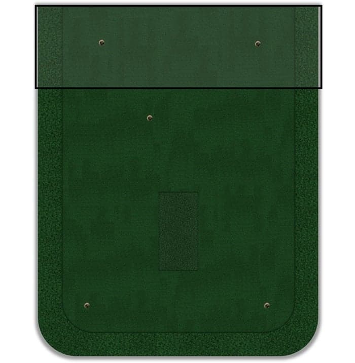 Custom Golf Simulator Greens 12x15 — Pro Putt Systems dimensioned layout